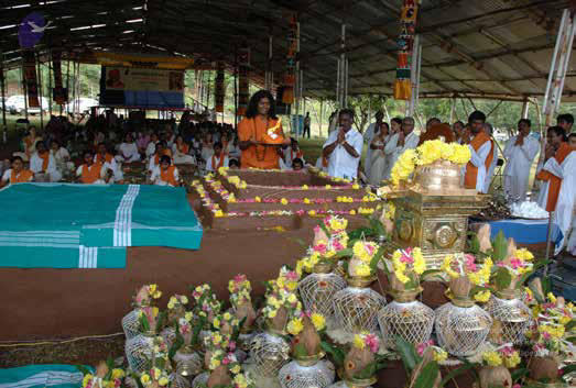 The elaborate rituals for inauguration conducted by The SPH a